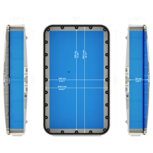 Антенна секторная WiBOX dual band, 2,4 - 2,5 ГГц и 5,1 - 5,85 ГГц, 17dBi, 90°, VV Антенна секторная WiBOX dual band, 2,4 - 2,5 ГГц и 5,1 - 5,85 ГГц, 17dBi, 90°, VV
